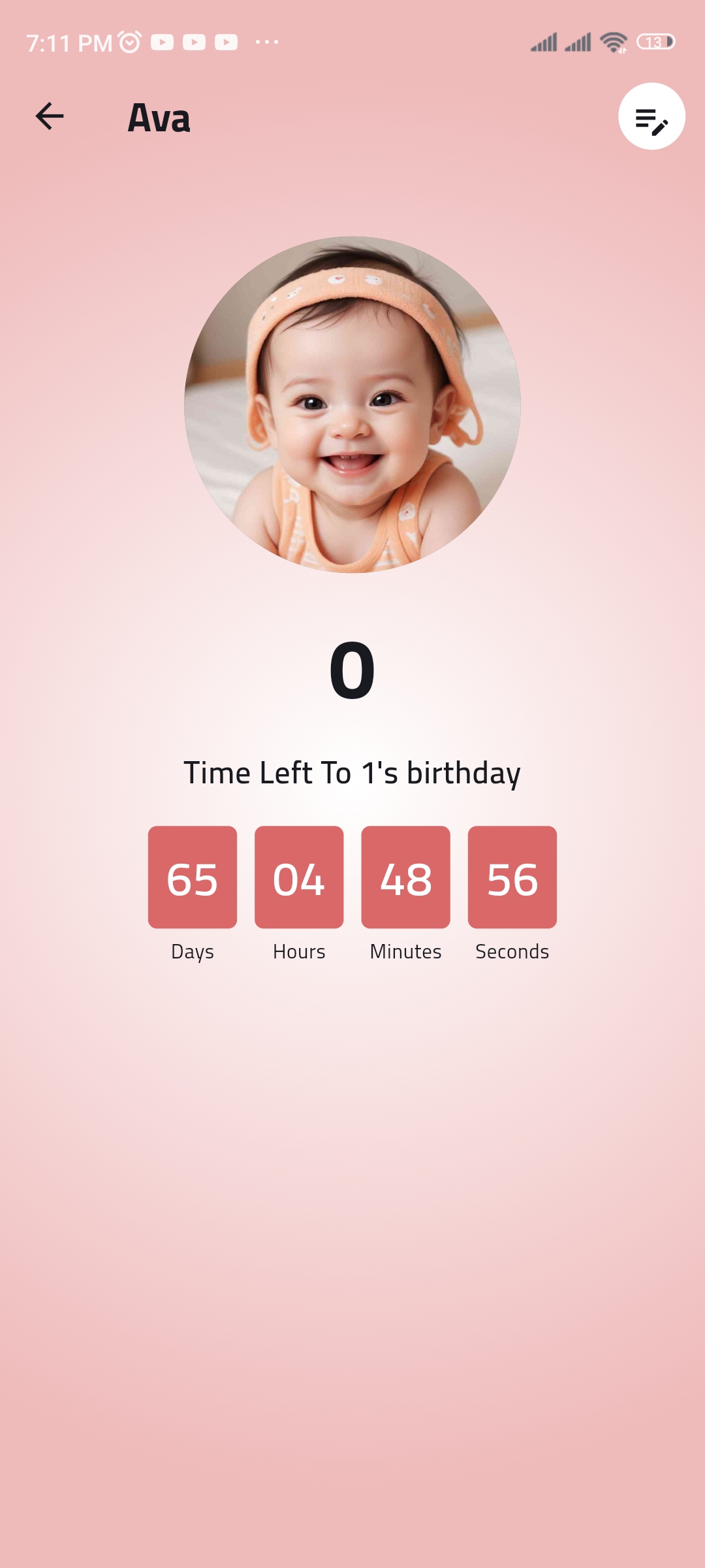 Coundown screenshot 2
