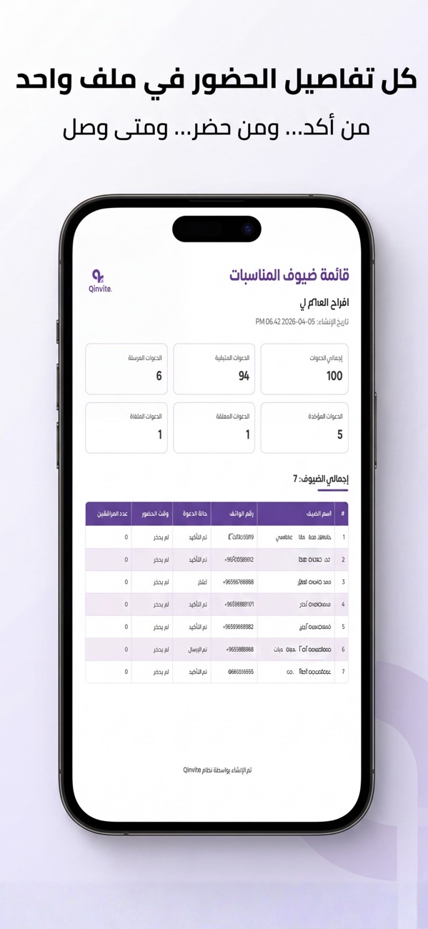 QInvite screenshot 6